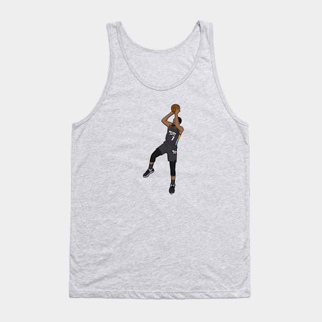 Kevin Durant Fade Away Cartoon Style Tank Top by ray1007